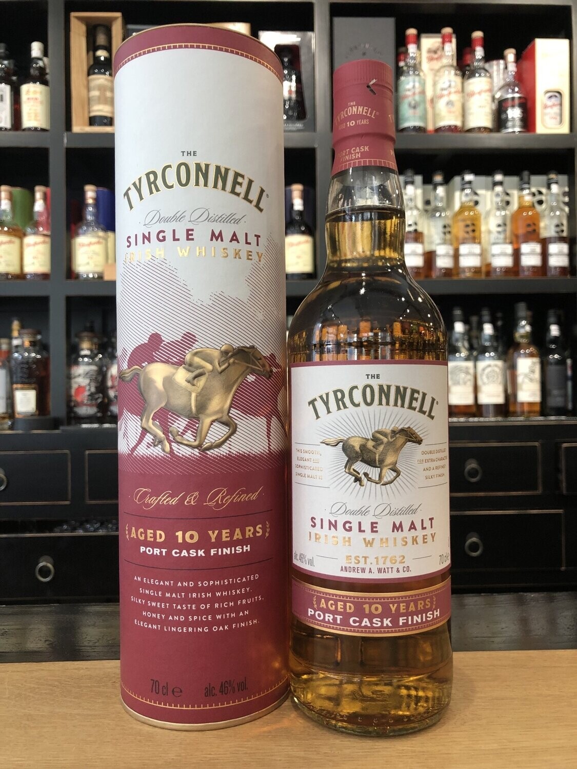 Tyrconnell 10 Jahre Port Finish mit 0,7l und 46%