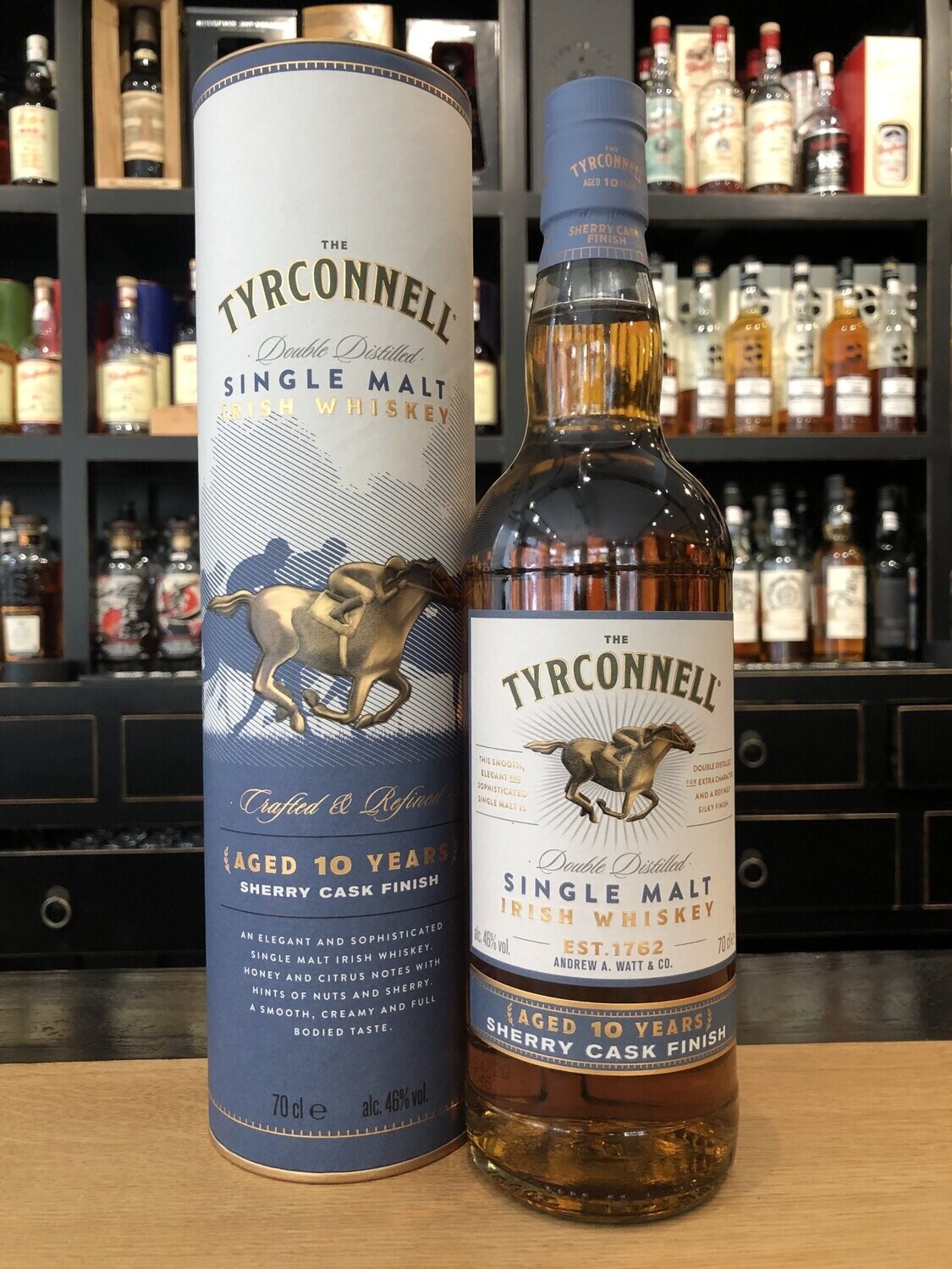 Tyrconnell 10 Jahre Sherry Finish mit 0,7l und 46%