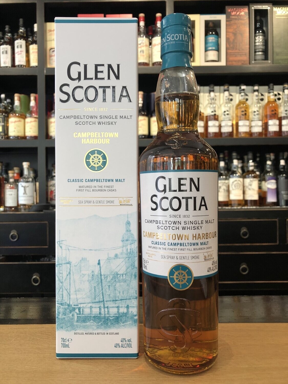 Glen Scotia Campbeltown Harbour mit 0,7l und 40%