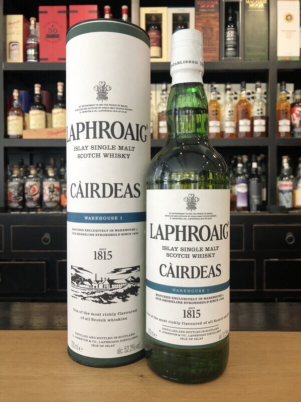 Laphroaig Càirdeas 2022 Warehouse 1 mit 0,7L und 52,2% Laphroaig Càirdeas 2022 Warehouse 1 mit 0,7L und 52,2%