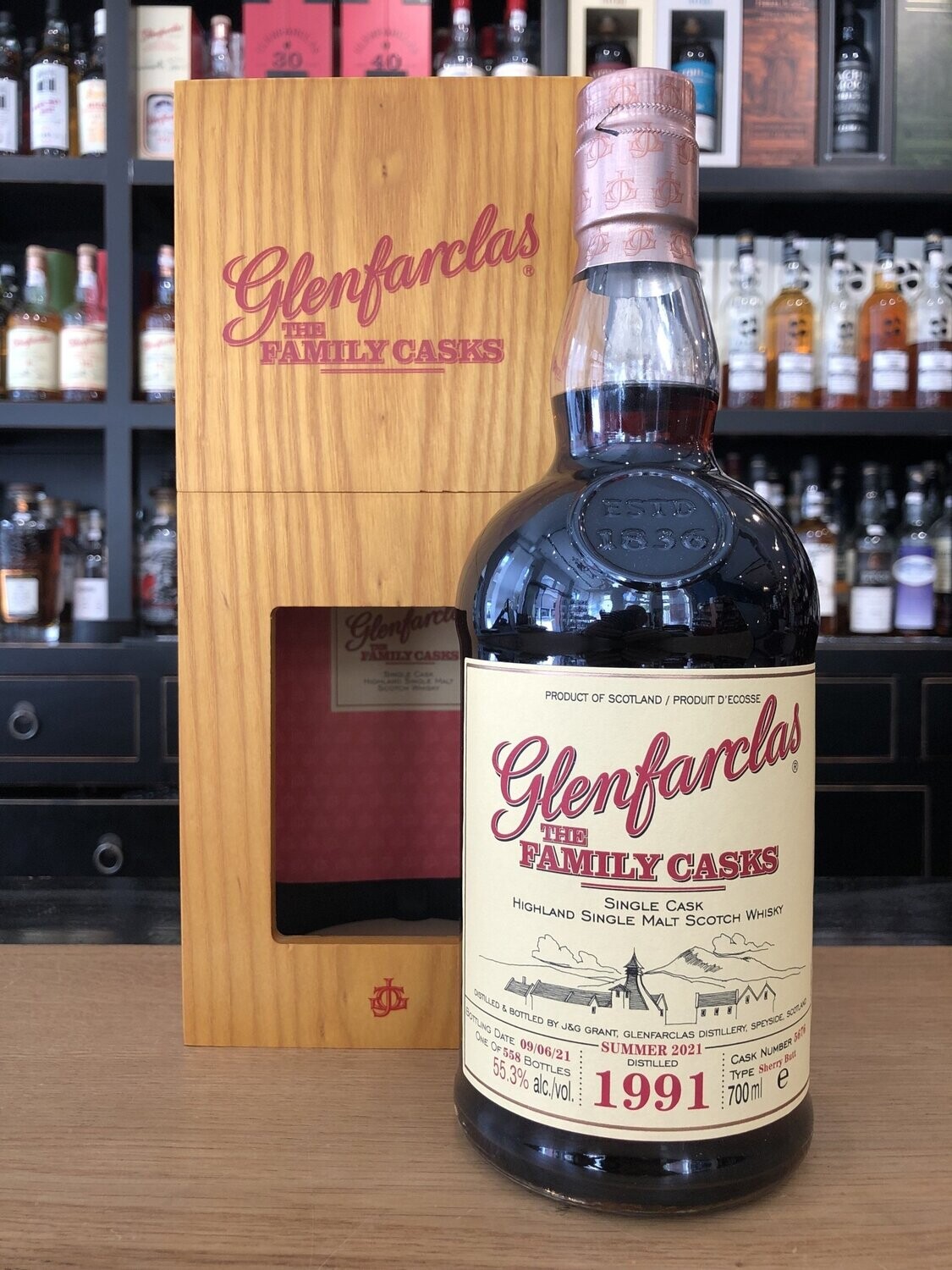 Glenfarclas 30 Jahre 1991/2021 Family Cask Release Summer