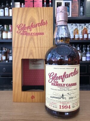 Glenfarclas 27 Jahre 1994/2021 Family Cask Release Summer