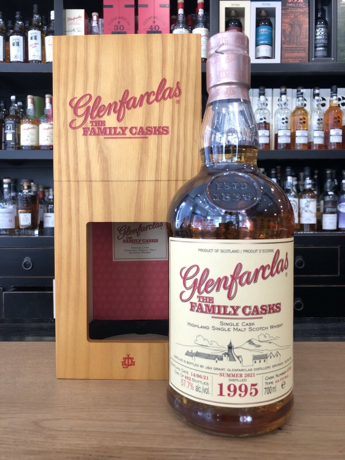 Glenfarclas 26 Jahre 1995/2021 Family Cask Release Summer