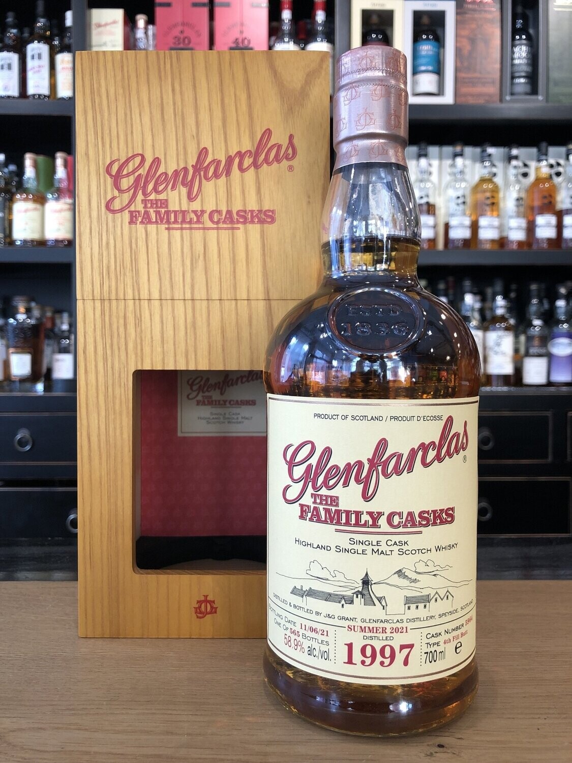 Glenfarclas 24 Jahre 1997/2021 Family Cask Release Summer