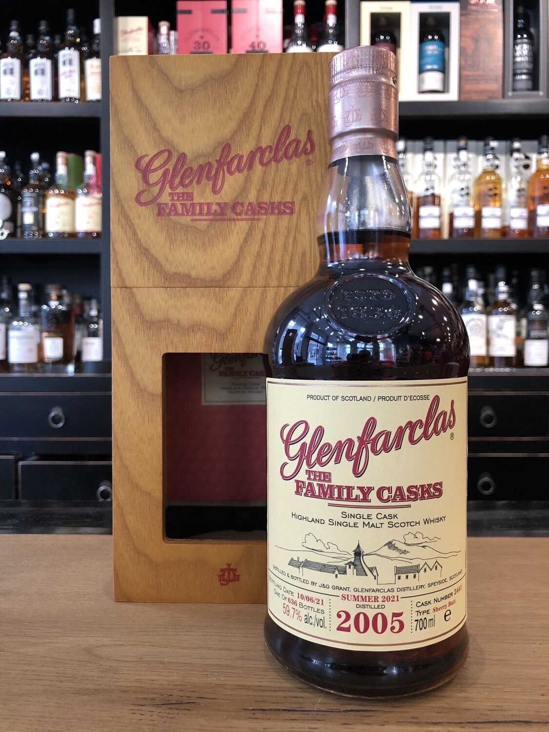 Glenfarclas 16 Jahre 2005/2021 Family Cask Release Summer