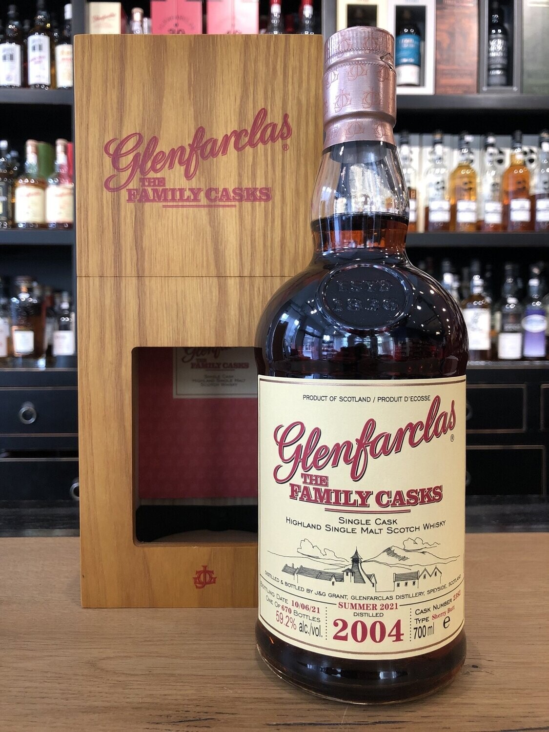 Glenfarclas 17 Jahre 2004/2021 Family Cask Release Summer