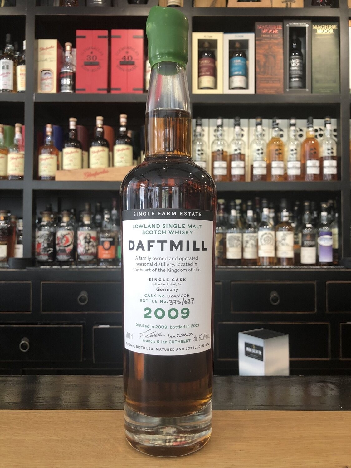 Daftmill 12 Jahre 2009/2021 Summer Release mit 0,7 L und 60,7%