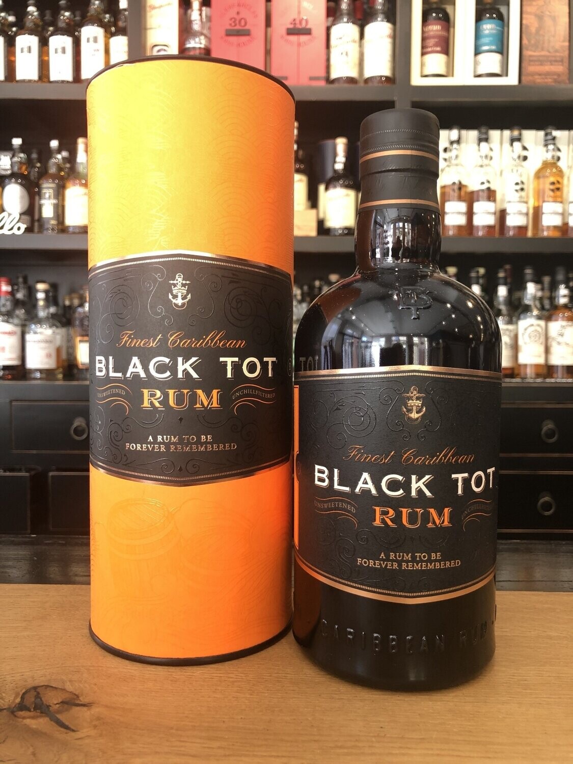 Black Tot Rum mit 0,7l und 46,2%