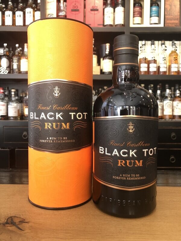 Black Tot Rum mit 0,7l und 46,2% Black Tot Rum mit 0,7l und 46,2%