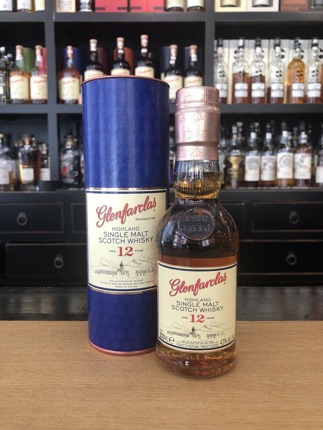 Glenfarclas 12 Jahre mit 0,2l und 43%