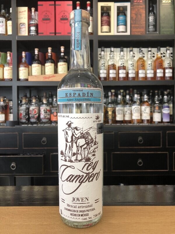 Rey Campero Mezcal Espadin mit 0,7l und 47% Rey Campero Mezcal Espadin mit 0,7l und 47%