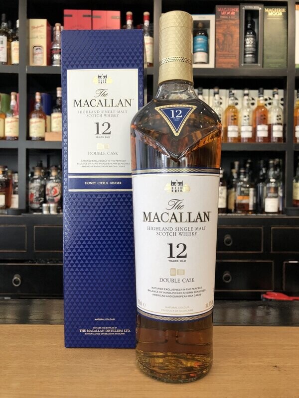 Macallan 12 Jahre Double Cask mit 0,7l und 40% Macallan 12 Jahre Double Cask mit 0,7l und 40%