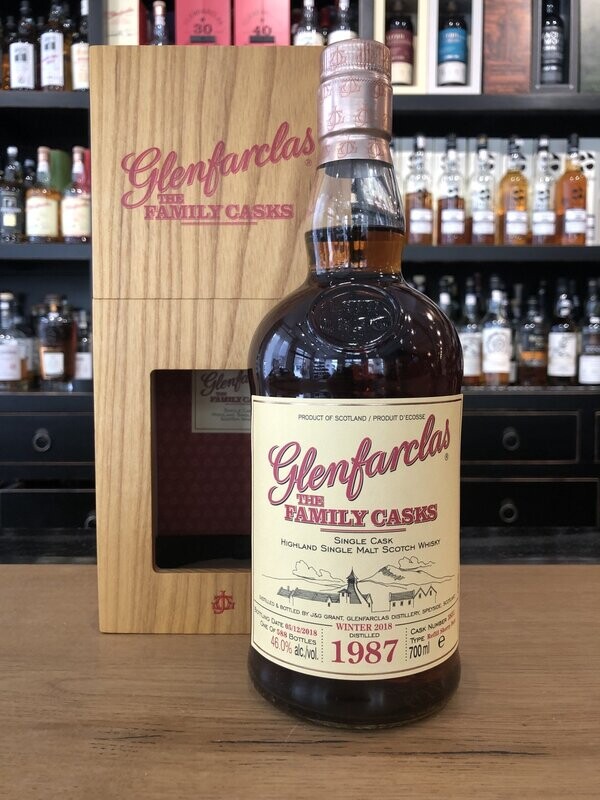 Glenfarclas 31 Jahre Family Cask Release Winter 1987/2018 Glenfarclas 31 Jahre Family Cask Release Winter 1987/2018