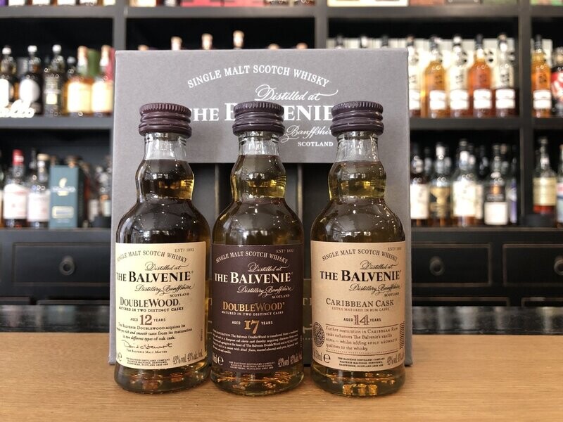 Balvenie Tasting Collection Set 3 x 5cl Limitierte Auflage Balvenie Tasting Collection Set 3 x 5cl Limitierte Auflage