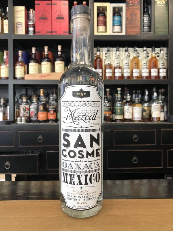 San Cosme Mezcal mit 0,7l und 40% San Cosme Mezcal mit 0,7l und 40%