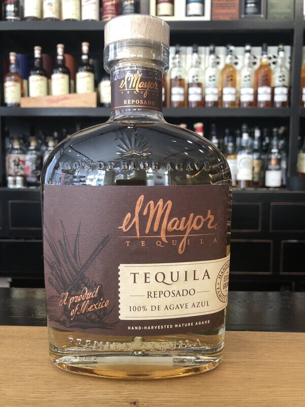 El Mayor Tequila Reposado mit 0,75l und 40% El Mayor Tequila Reposado mit 0,75l und 40%