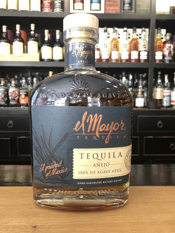 El Mayor Tequila Anejo mit 0,75l und 40% El Mayor Tequila Anejo mit 0,75l und 40%