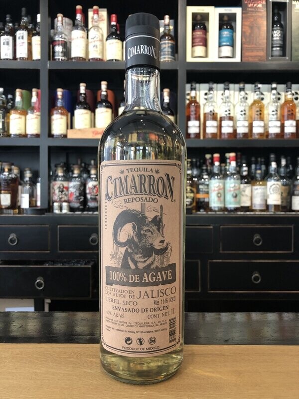 Cimarron Tequila Reposado mit 1l und 40% Cimarron Tequila Reposado mit 1l und 40%
