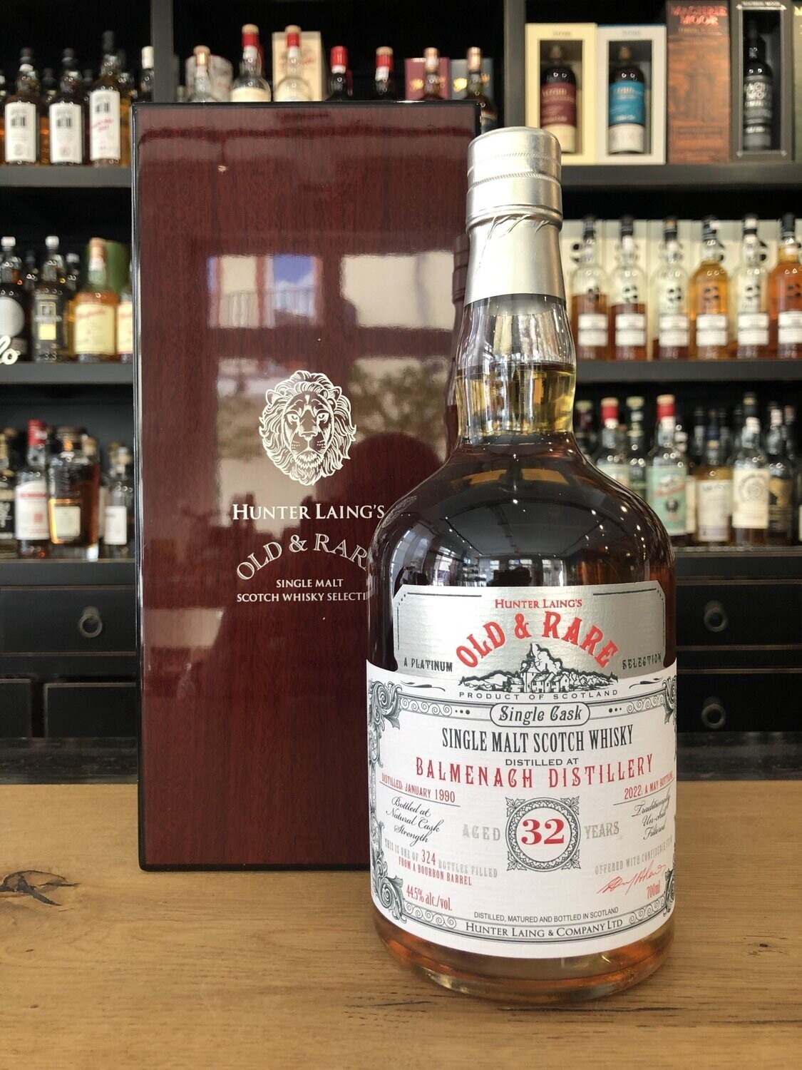 Balmenach 32 Jahre Old & Rare Serie mit 0,7l und 44,5%