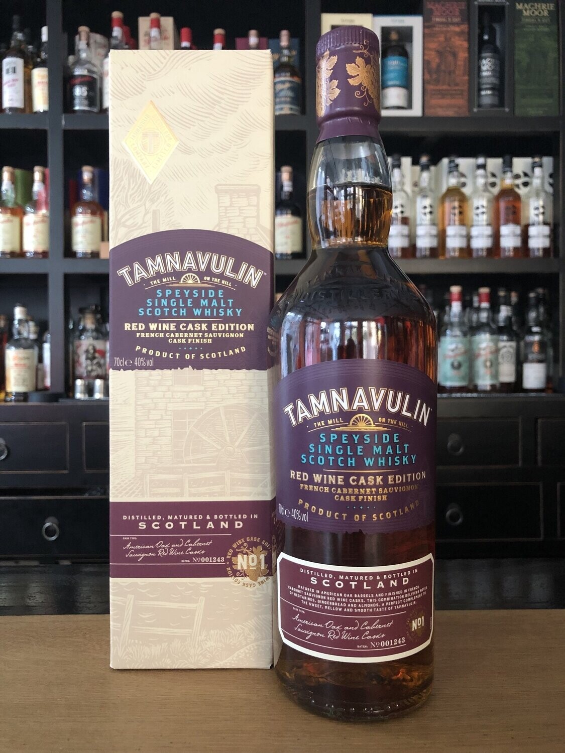 Tamnavulin Red Wine Cask Edition Nr. 01 mit 0,7l und 40%