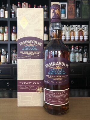Tamnavulin Red Wine Cask Edition Nr. 01 mit 0,7l und 40% Tamnavulin Red Wine Cask Edition Nr. 01 mit 0,7l und 40%