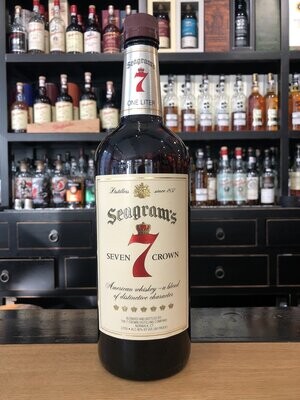 Seagrams 7 Crown American Whiskey mit 1l und 40%