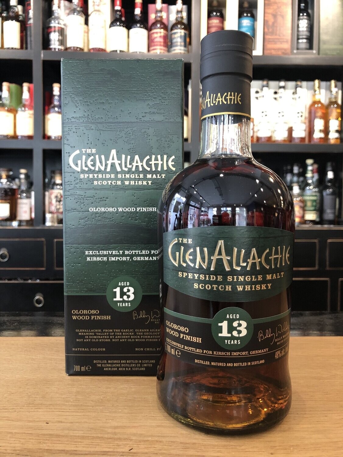 Glenallachie 13 Jahre Oloroso Wood Finish mit 0,7l und 48%