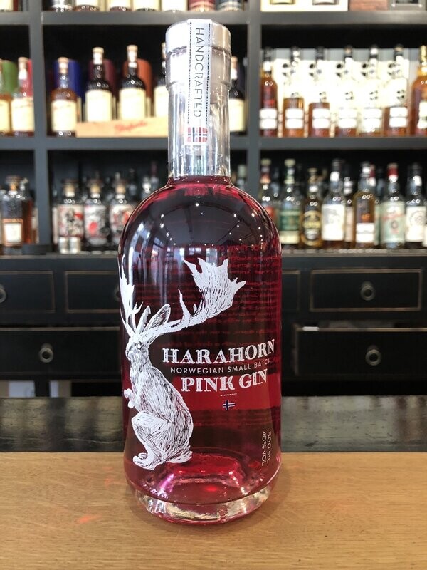 Harahorn Pink Gin mit 0,5l und 40% Harahorn Pink Gin mit 0,5l und 40%