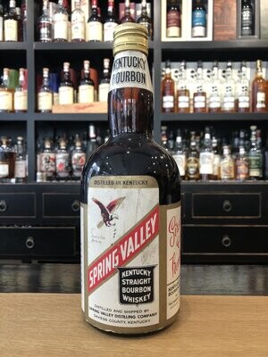 Spring Valley 4 Jahre Kentucky Straight Bourbon von 1960 Spring Valley 4 Jahre Kentucky Straight Bourbon von 1960