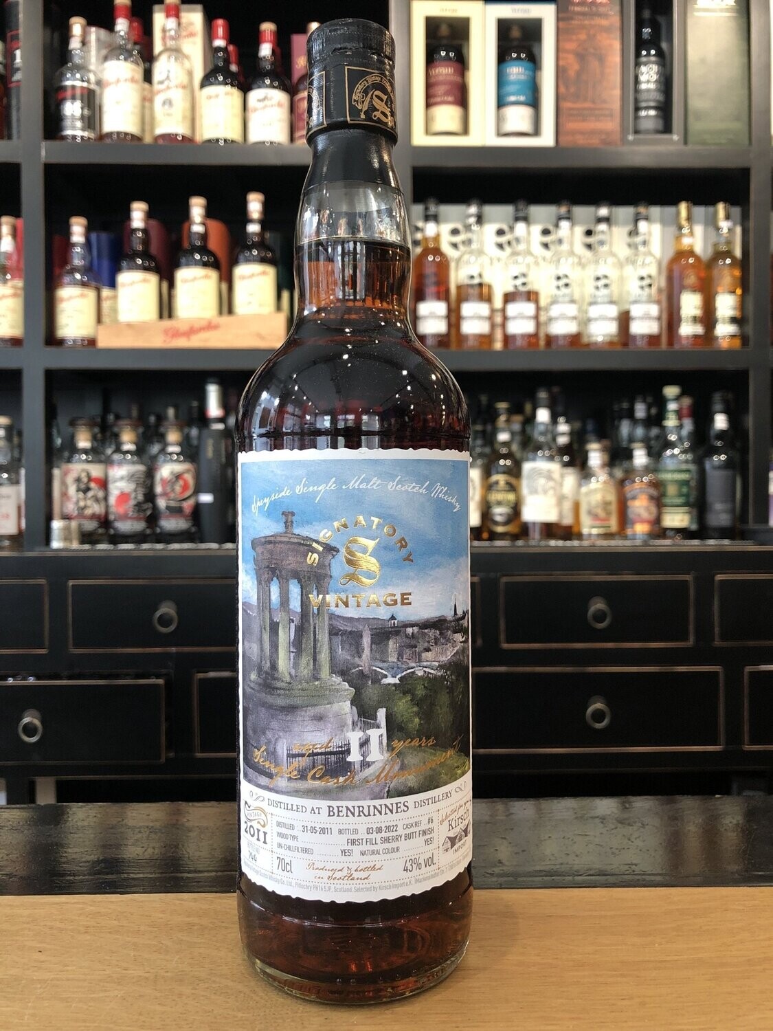 Benrinnes 11 Jahre mit 0,7L und 43%