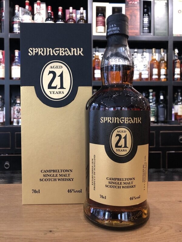 Springbank 21 Jahre Limited Edition von 27.07.2022 mit 0,7L und 46% Springbank 21 Jahre Limited Edition von 27.07.2022 mit 0,7L und 46%