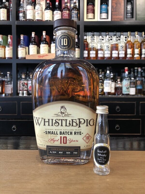Whistlepig 10 Jahre Bourbon Rye Sample mit 2cl und 50% Whistlepig 10 Jahre Bourbon Rye Sample mit 2cl und 50%