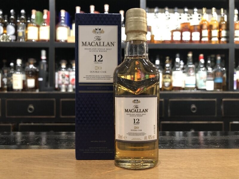 Macallan 12 Jahre Double Cask Mini Selten mit 50ml und 40% Macallan 12 Jahre Double Cask Mini Selten mit 50ml und 40%