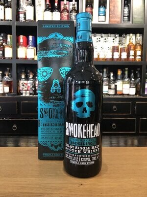 Smokehead Terminado Tequila Cask Finish mit 0,7l und 43%