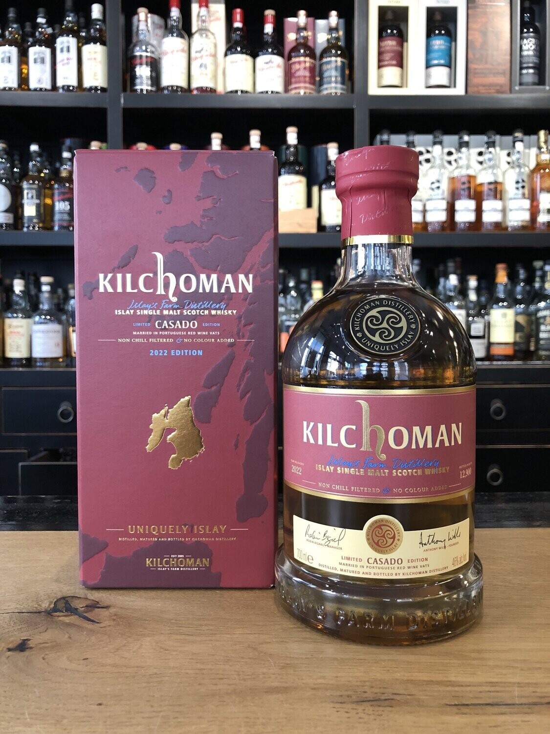 Kilchoman Casado Limited Edition 2022 mit 0,7l und 46%