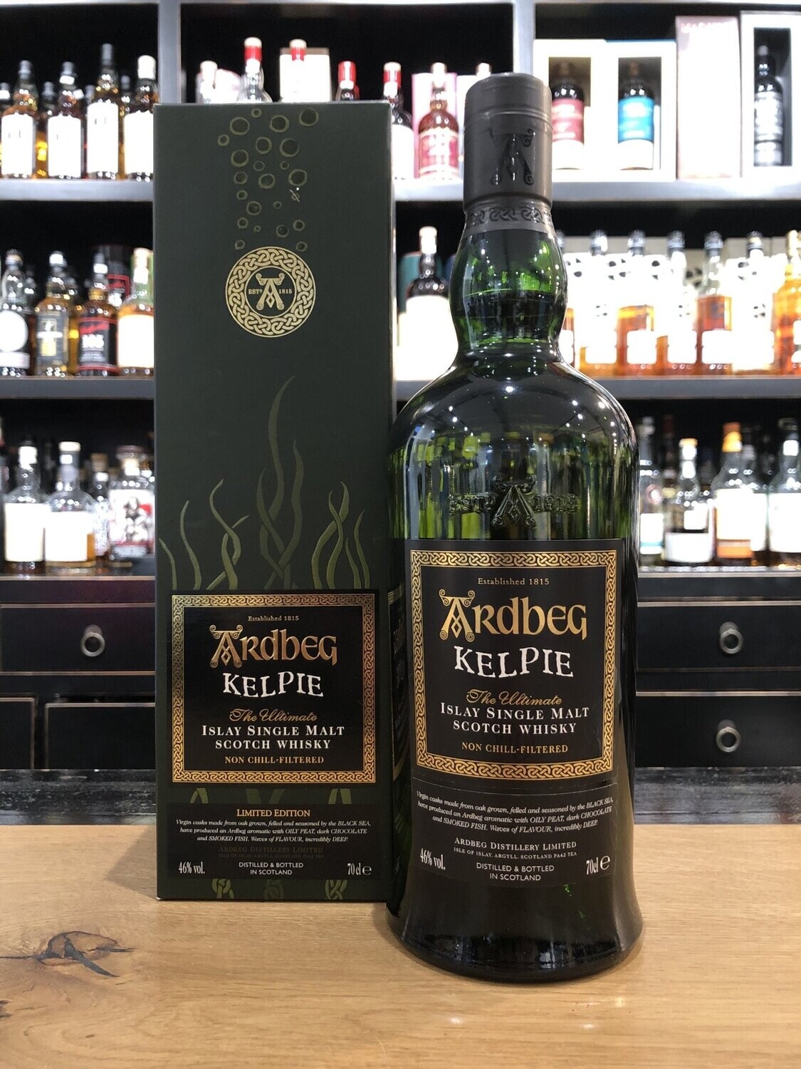 Ardbeg Kelpie von 2017 mit 0,7l und 46%