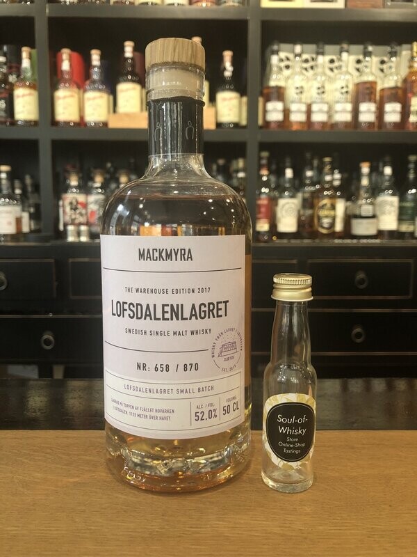 Mackmyra Lofsdalenlagret mit 2cl und 52% Mackmyra Lofsdalenlagret mit 2cl und 52%