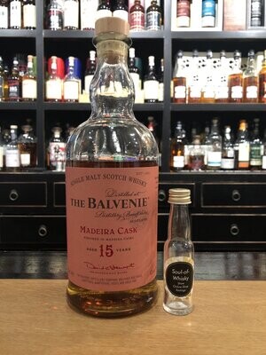 Balvenie 15 Jahre Madeira Cask Sample mit 2cl und 43%