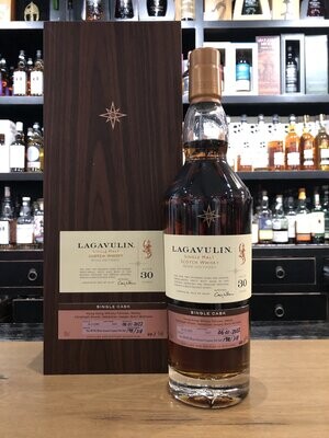 Lagavulin 30 Jahre 1991/2022 Butt #5403 mit 0,7l und 44,3% Lagavulin 30 Jahre 1991/2022 Butt #5403 mit 0,7l und 44,3%