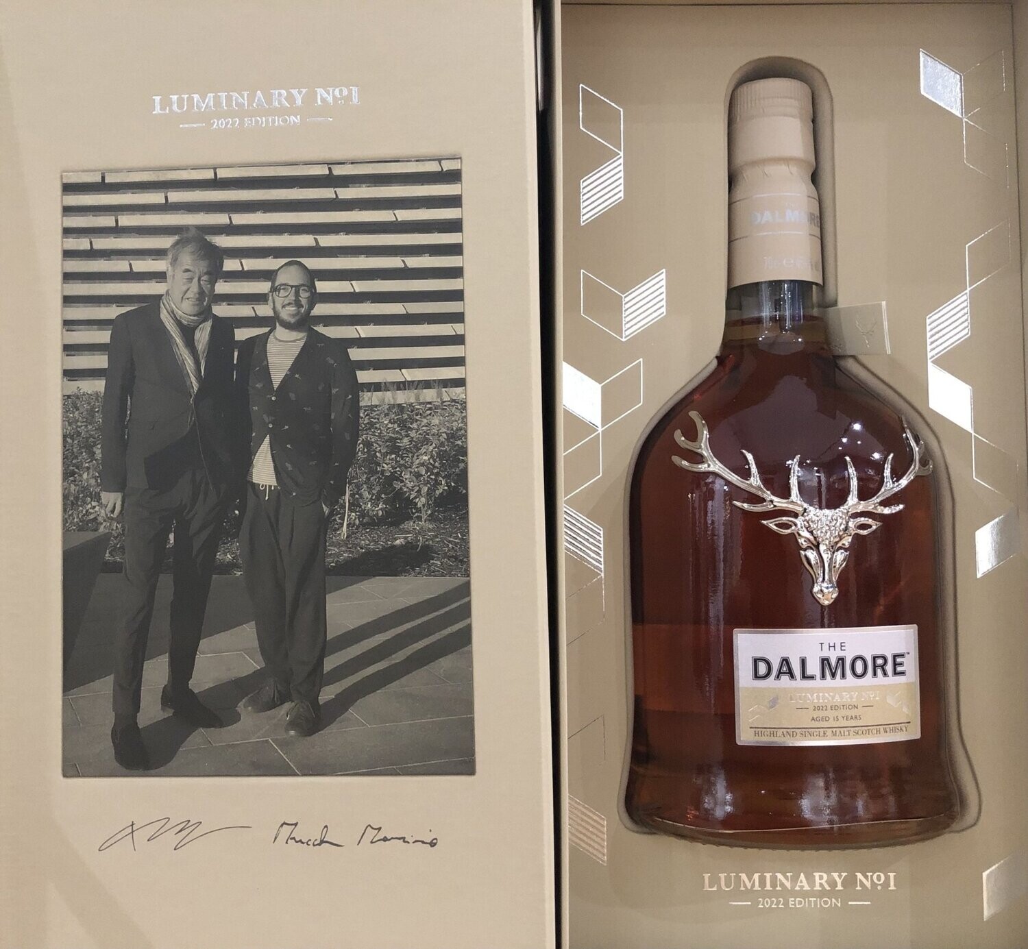 Dalmore 15 Jahre Luminary No.1 mit 0,7l und 46,8%