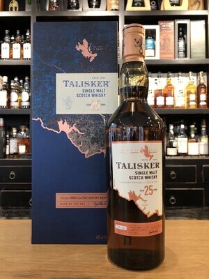 Talisker 25 Jahre mit 0,7l und 45,8% Talisker 25 Jahre mit 0,7l und 45,8%