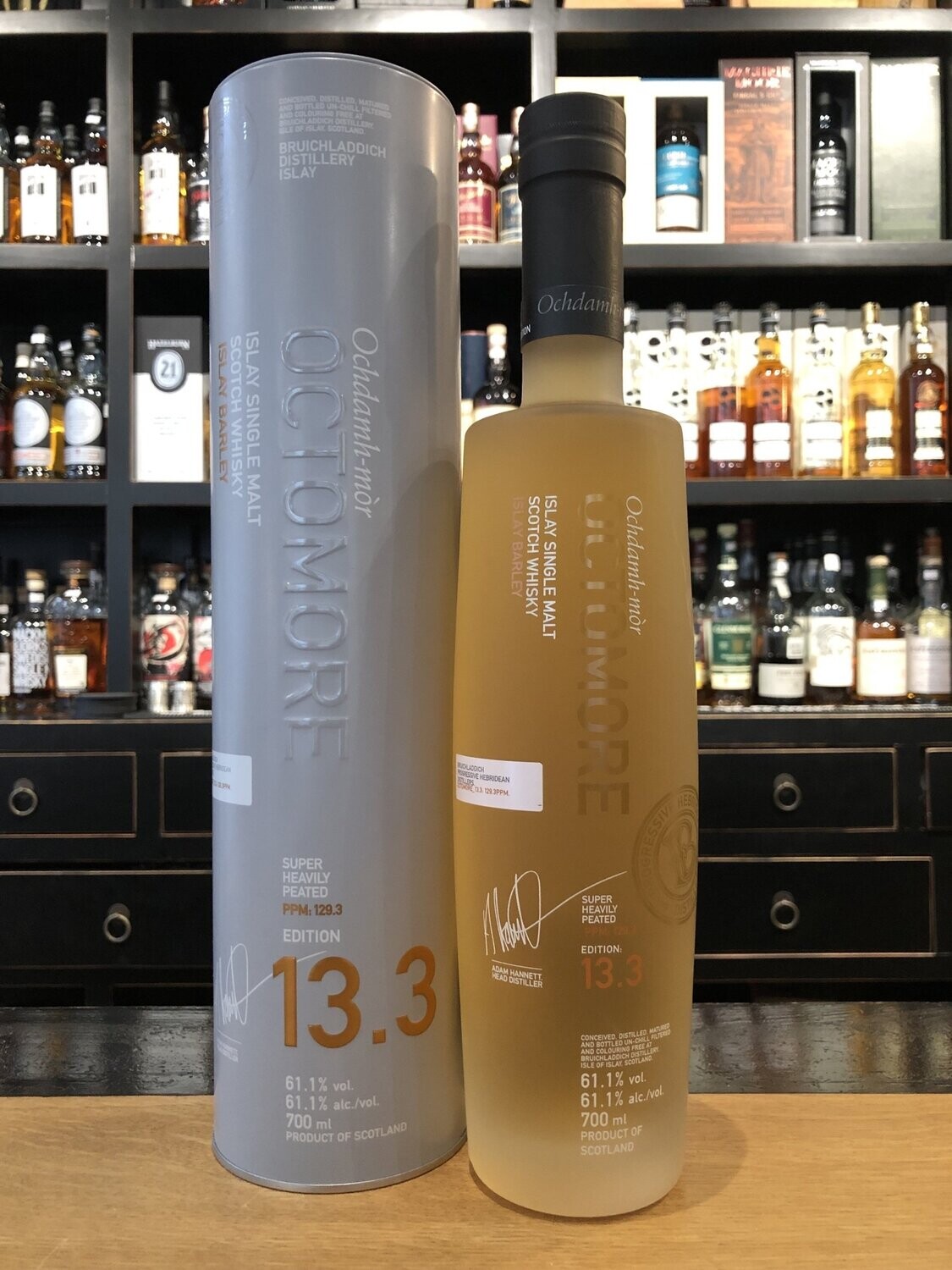 Octomore 13.3 Release 2022 Super Heavily Peated Islay mit 0,7l und 61,1%