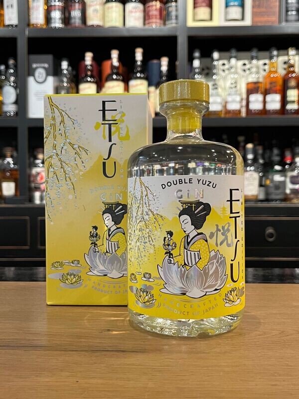 Etsu Double Yuzu Japanese Gin mit 0,7l und 43% Etsu Double Yuzu Japanese Gin mit 0,7l und 43%