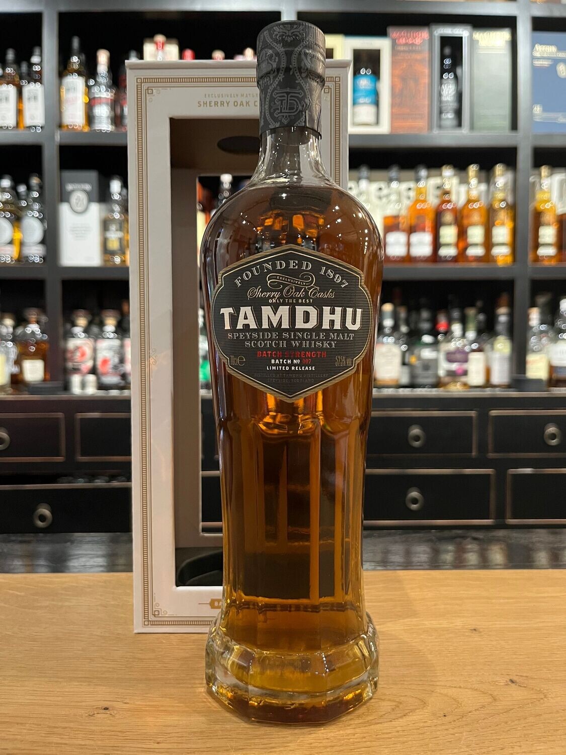Tamdhu Sherry Casks Strength Batch 7 mit 0,7 L und 57,5%