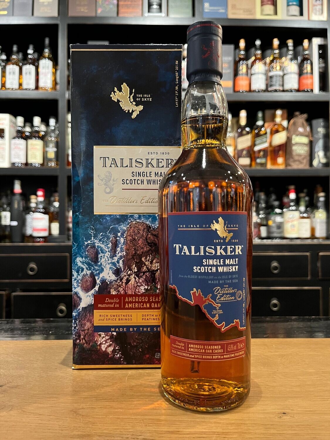 Talisker Distillers Edition mit 0,7l und 45,8%