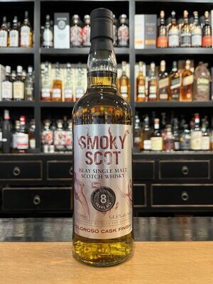 Smoky Scot 8 Jahre Oloroso Cask Finish mit 0,7l und 54,6%