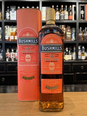 Bushmills 10 Jahre Sherry Cask mit 1l und 46% Bushmills 10 Jahre Sherry Cask mit 1l und 46%
