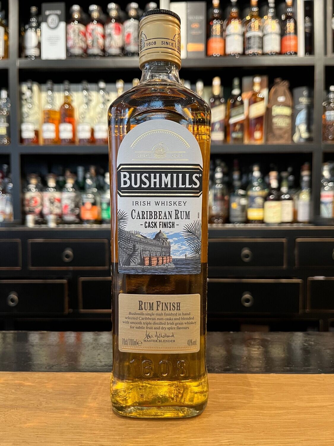 Bushmills Caribbean Rum Cask mit 0,7l und 40%