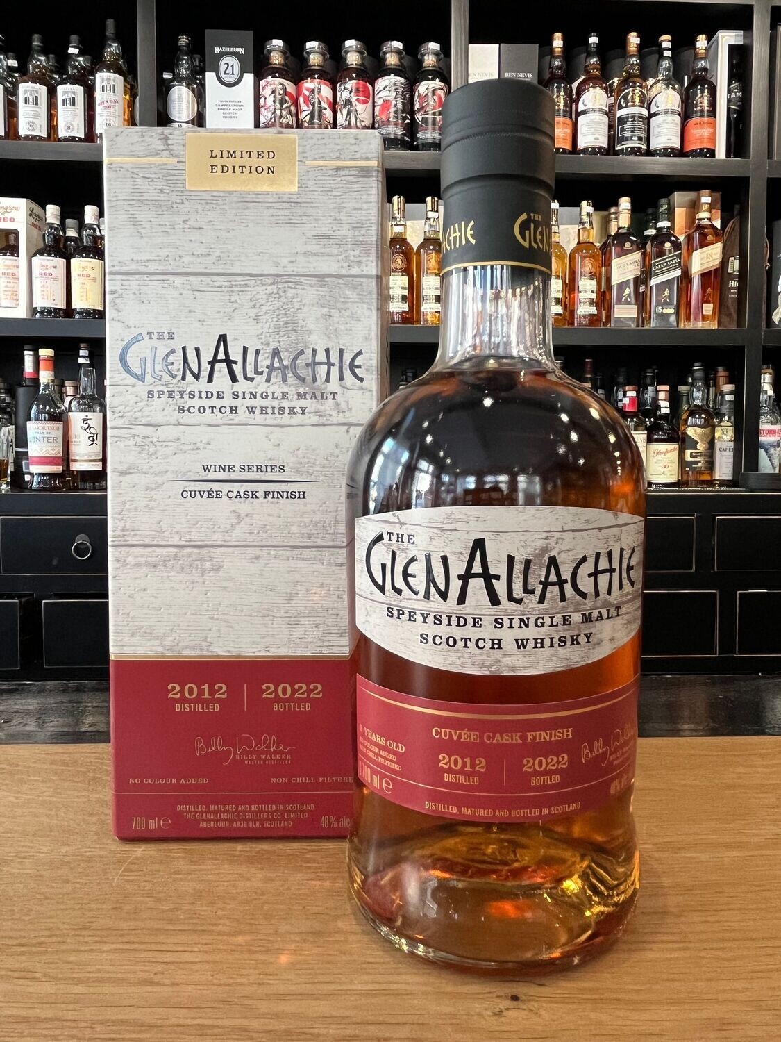 Glenallachie Cuvée Wine Cask Finish 2012/2022 mit 0,7l und 48%