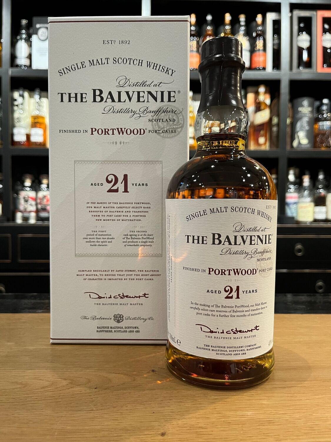 Balvenie 21 Jahre Port Wood mit 0,7 L und 40%